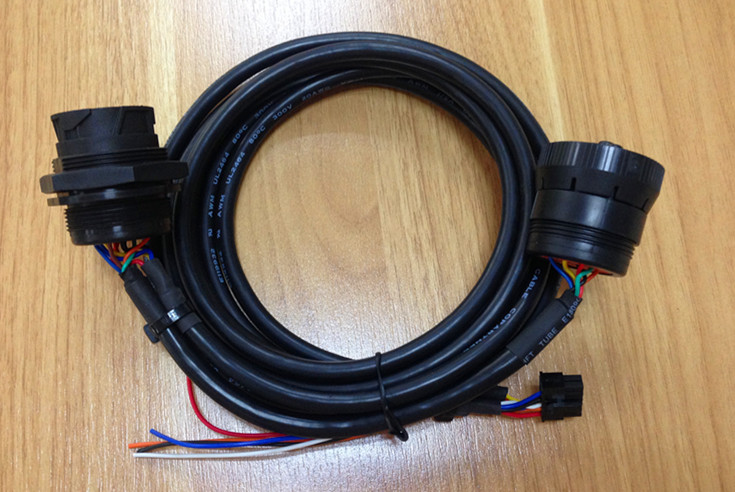 Deutsch J1939 9p M至F + Molex 12p电缆